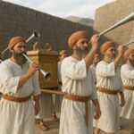 Priest Going Around Jericho Wall